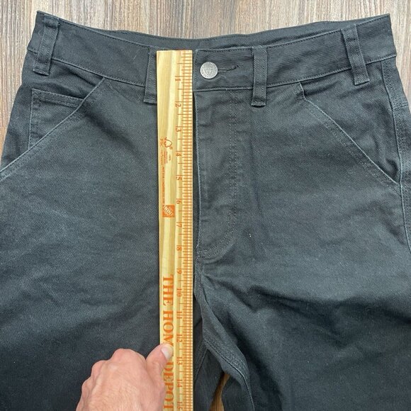 Nike 90’s Vintage Denim Black Jeans Loose Baggy Hip Hop Grunge Men’s Size 28 - Picture 9 of 11